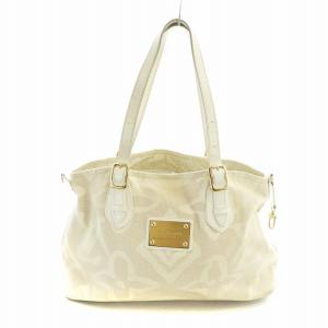 タイシエンヌ PM クルーズライン M95674 トートバッグ アイボリー