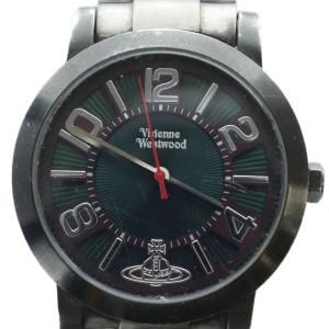 Relief Orb 腕時計 ウォッチ クォーツ 緑文字盤 オーブロゴ 黒 ブラック VW24A5-B91