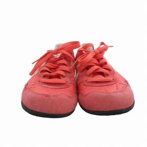 Onitsuka Tiger SERRANO セラーノ スニーカー シューズ ローカット 24cm サーモンピンク 1182A077