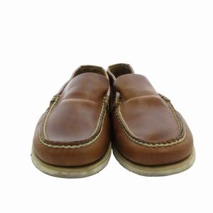 Timberland TIDELANDS VENETIAN ローファー シューズ レザー ロゴ 26cm 茶 ブラウン A1PKM