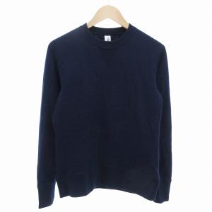 ビームスプラス トレーナー スウェット Vガゼット 長袖 M 紺 ネイビー /FF