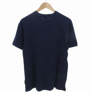 POLO RALPH LAUREN ヘンリーネックTシャツ カットソー ロゴ ポニー刺繍 半袖 XL 紺 ネイビー /FF