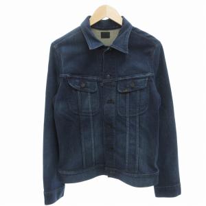 デニムジャケット Gジャン ストレッチ  L インディゴ 青 LM0329 /FF
