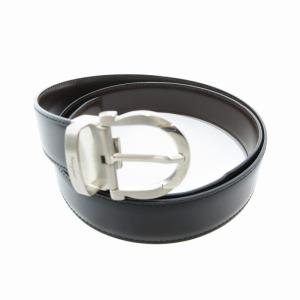 ガンチーニ ベルト レザー 黒 ブラック /AE AA