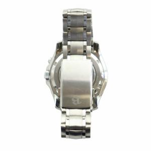 SEIKO ブライツ メカニカル レトログラード 腕時計 自動巻き 黒文字盤 クロノグラフ シルバー