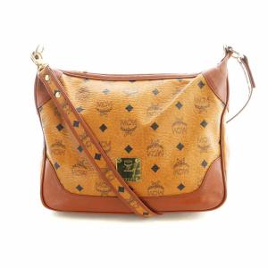 ショルダーバッグ 斜めがけ ヴィセトス レザー ロゴ 茶 ブラウン /MQ