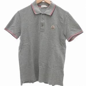 MAGLIA POLO MANICA ポロシャツ 半袖 ロゴ M グレー /UO