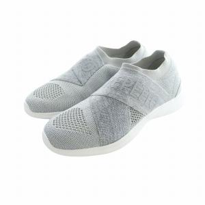 Repetto スニーカー シューズ 靴 ロゴ メッシュ 37 24cm グレー V072C /MQ