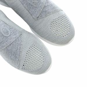 Repetto スニーカー シューズ 靴 ロゴ メッシュ 37 24cm グレー V072C /MQ