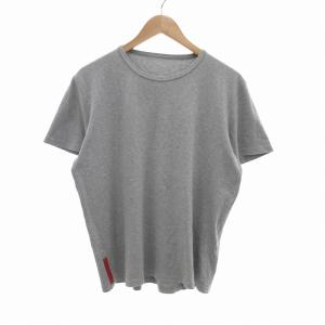 Tシャツ 半袖 ラバーロゴ M グレー /UO AA
