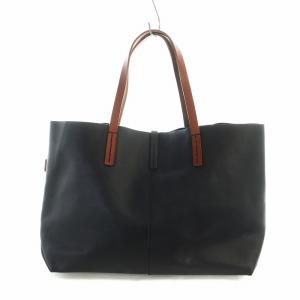 HERZ ソフト革 トートバッグ 横型 ハンド レザー A4サイズ 黒 ブラック T-206 /MQ
