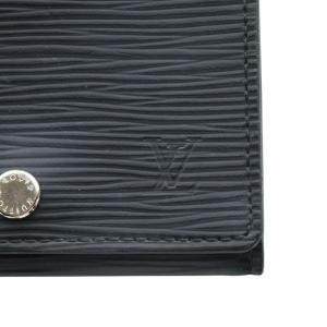 LOUIS VUITTON エピ アンヴェロップ カルト ドゥ ヴィジット M56169 カードケース ロゴ レザー 黒 ブラック