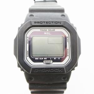MHL. 腕時計 ソーラー デジタル ラバーバンド 黒 ブラック G-5600E /UO