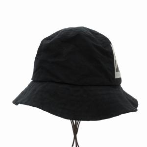 LOVELESS 森山大道 バケットハット 帽子 プリント ナイロン 黒 ブラック /FF