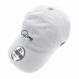 埼玉西武ライオンズ LIONS 9TWENTY タグ付き キャップ 帽子 刺繍 グレー /AE