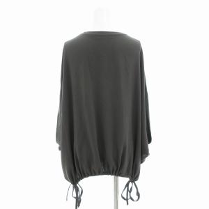 DES PRES 美品 セットアップ カットソー 7分袖 36 フレアスカート イージー 34 ジャージーライク ジョーゼット