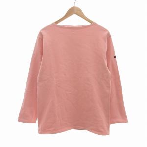ウェッソン バスクシャツ カットソー 長袖 フランス製 ML ピンク系 /UO