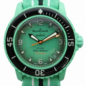 Blancpain INDIAN OCEAN 腕時計 自動巻き ロゴ カレンダー付き デイト