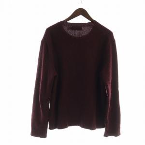 Polo by Ralph Lauren ニット ポロ ベア カシミヤ混 M ボルドー