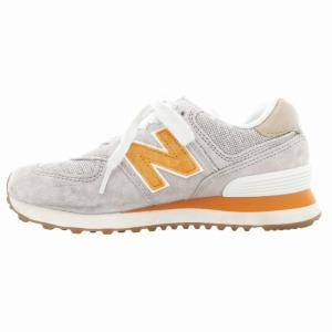 574 ローカットスニーカー ML574MDG 23.5cm グレー オレンジ