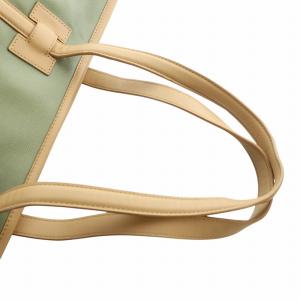 HUNTING WORLD AT EASE WATAMU トートバッグ ハンド レザー ロゴ カーキ 7505-A91 /MQ