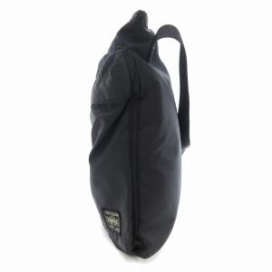 PORTER FORCE SHOULDER BAG ショルダーバッグ ナイロン ロゴ ファスナー開閉 ブラック 382-05901