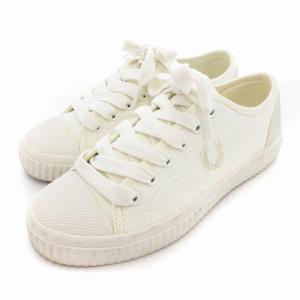 × MARGARET HOWELL スニーカー シューズ キャンバス ロゴ刺繍 37 ホワイト /JS