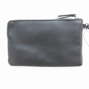 Calvin Klein Jeans タグ付き ポーチ ロゴ チェーン付き ブラック /UO