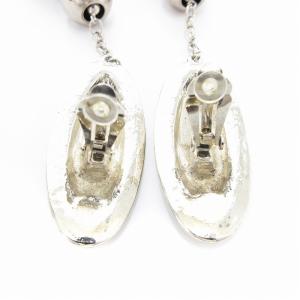 TOGA PULLA 復刻 メタルピースフリンジイヤリング タッセル シルバーカラー TP62-AK276 /JS