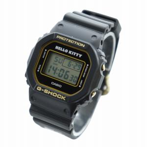 CASIO G-SHOCK ハローキティ 50周年 時計事業50周年 腕時計 デジタル ロゴ カレンダー付き デイト