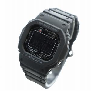 CASIO G-SHOCK 腕時計 ウォッチ ソーラー ロゴ デジタル デイト カレンダー付き 黒 ブラック GW-M5610U-1BER