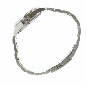 SEIKO 腕時計 ウォッチ 自動巻き 紺文字盤 ロゴ デイト カレンダー付き スケルトン シルバー色 7S26-03W0