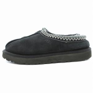 UGG タスマン スリッポン シープスキン ボア 24cm 黒 ブラック 5955 /UO
