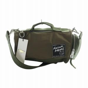 ナイロン ミディアム ダッフルバッグ 2WAY グリーン