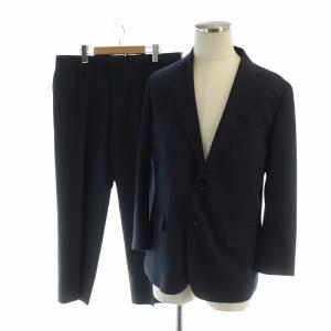 TROTTER セットアップ シングルスーツ 上下 テーラードジャケット パンツ 長袖 ジップフライ デニム調