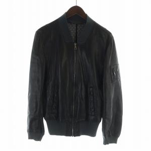 レザージャケット 46 ブラック