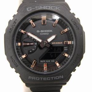 腕時計 ウォッチ 2針 クォーツ ラバー GMA-S2100-1AJF ブラック /JS