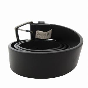 HUGO BOSS ベルト レザー バックル ロゴ 黒 ブラック /FF