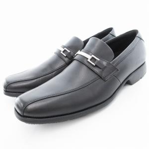 texcy luxe ビットスリッポン ローファー 天然皮革 28cm 黒 ブラック TU-7771 /UO