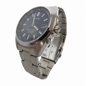CITIZEN レグノ REGUNO 腕時計 ウォッチ 電波ソーラー アナログ カレンダー シルバーカラー H415-A0WRK01