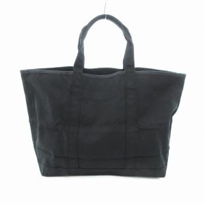 L.L.BEAN グローサリー トートバッグ キャンバス 黒 ブラック 301371 /UO