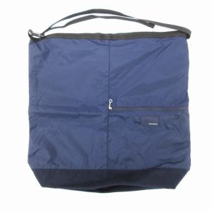 ユーティリティーショルダーバッグ ナイロン ロゴパッチ SUOF057 ネイビー /UO