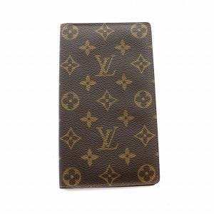 モノグラム ポルトカルトクレディ M60825 長財布 ウォレット 札入れ ロゴ 茶 ブラウン /MQ