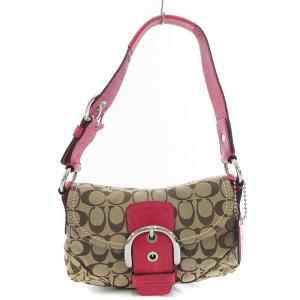 コーチ　シグネチャーピンク　ミニショルダーバッグ ショルダーバッグ ミニシグネチャー ピンク 6341（2025/03/21