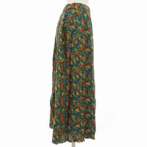 かぐれ リバティプリント スカート イージー 花柄 ロング F マルチカラー GA06-25M002 /FF