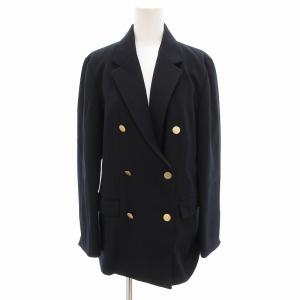 金釦ジャケット テーラード 紺ブレ ダブル ビッグシルエット 40 ネイビー GDV-52010-B /FF