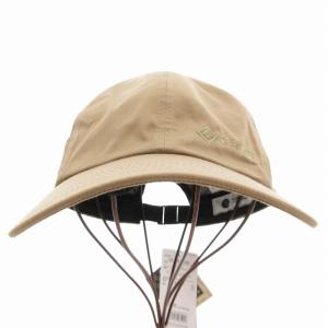 MIZUNO タグ付き ゴアテックス GORE-TEX キャップ 帽子 防水 ロゴ刺繍 F ベージュ B2JWB00349