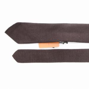 UNITED ARROWS fiorio タグ付き ナロー ネクタイ ニット 絹 シルク F ブラウン /UO