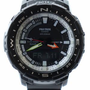 プロトレック 腕時計 アナデジ クォーツ 黒文字盤 ブラック PRT-B70BE-1JR