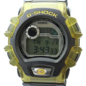 エクストリーム 腕時計 ウォッチ クォーツ デジタル ロゴ カレンダー付き 黄 イエロー グレー DW-004XS-9T